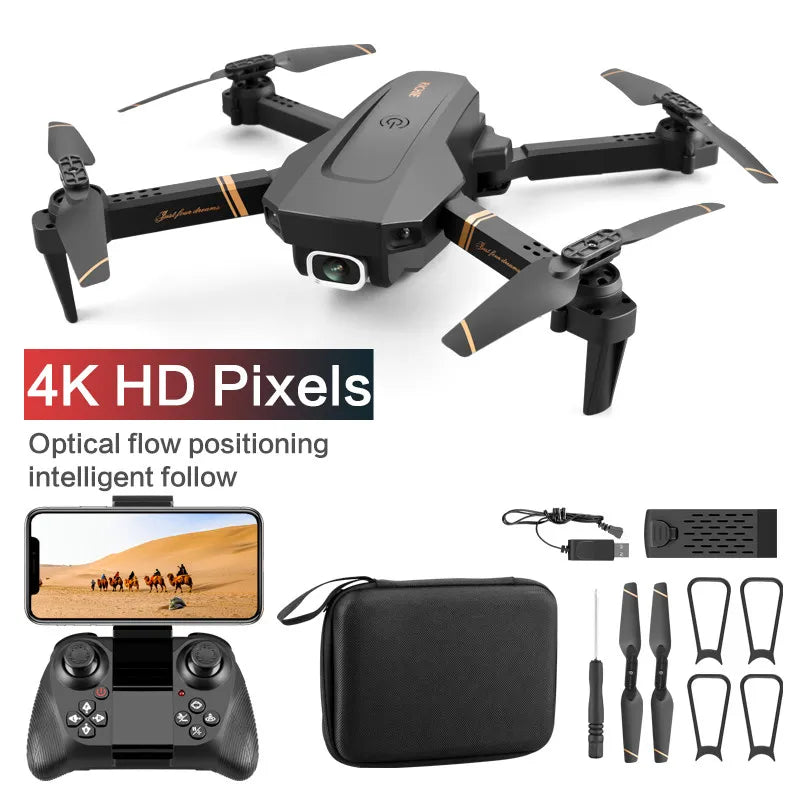 V4 RC Drone 4k HD Wide Angle Camera