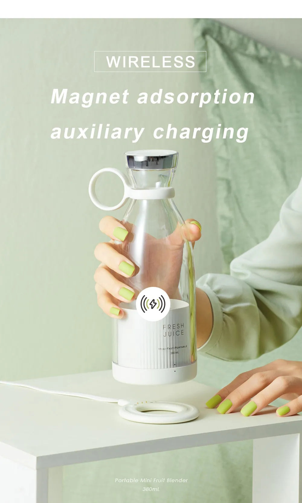 USB Mini Fruit Mixer Juicer