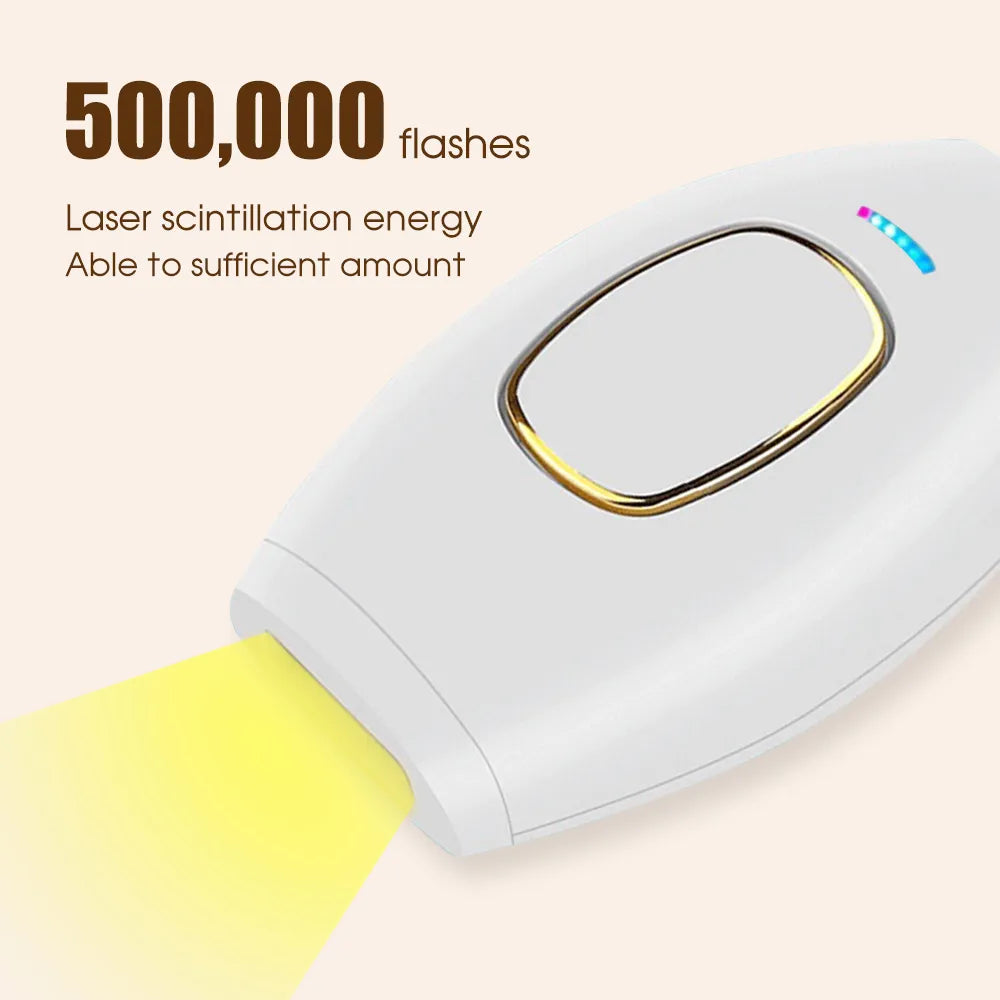  Flash Depilatory Pulses Permanent Laser Epilator