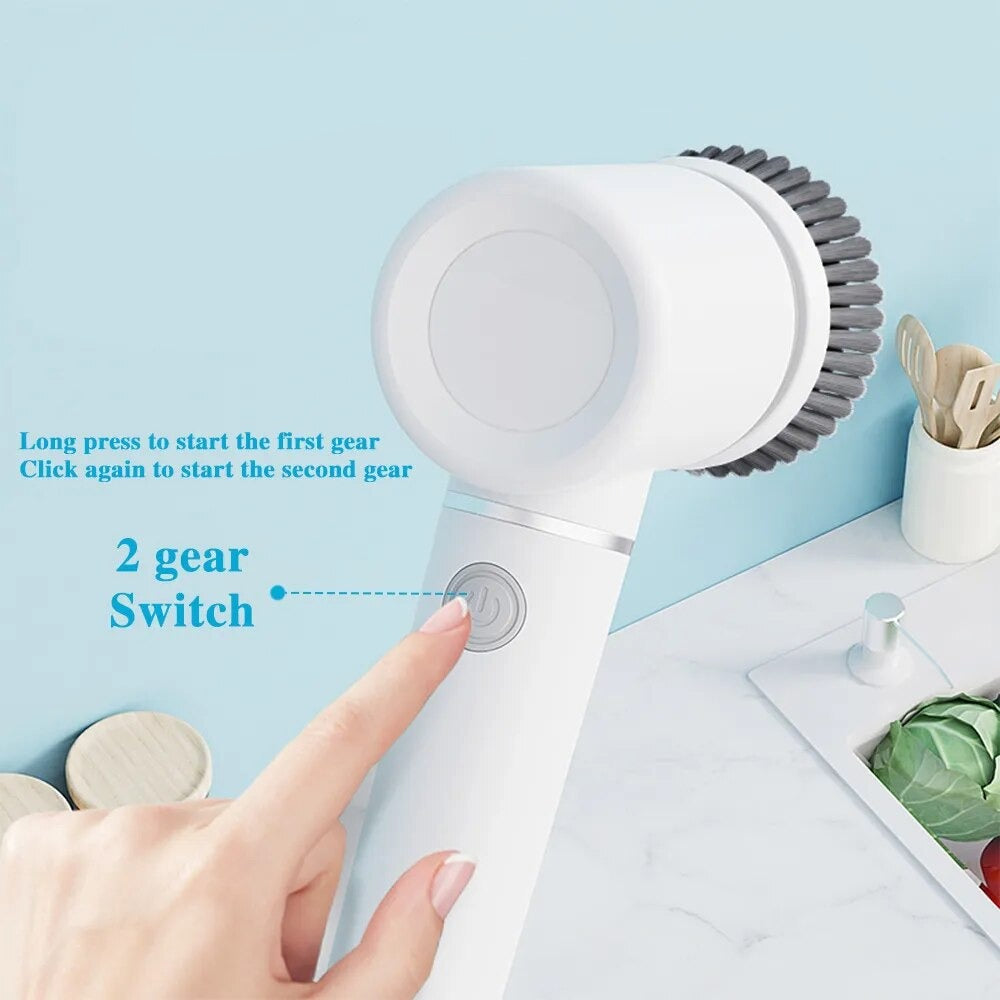 Electric Household Cleaning Brush