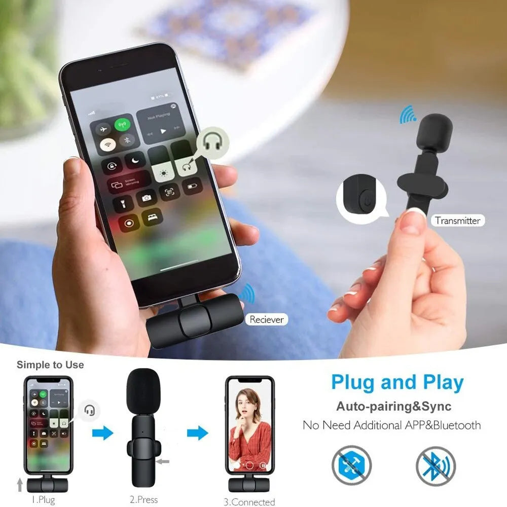 Broadcast Gaming Phone Mic