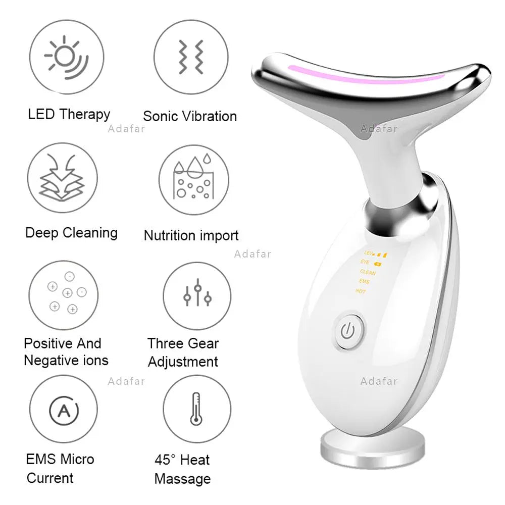 EMS Thermal Neck Lifting and Tighten Massager