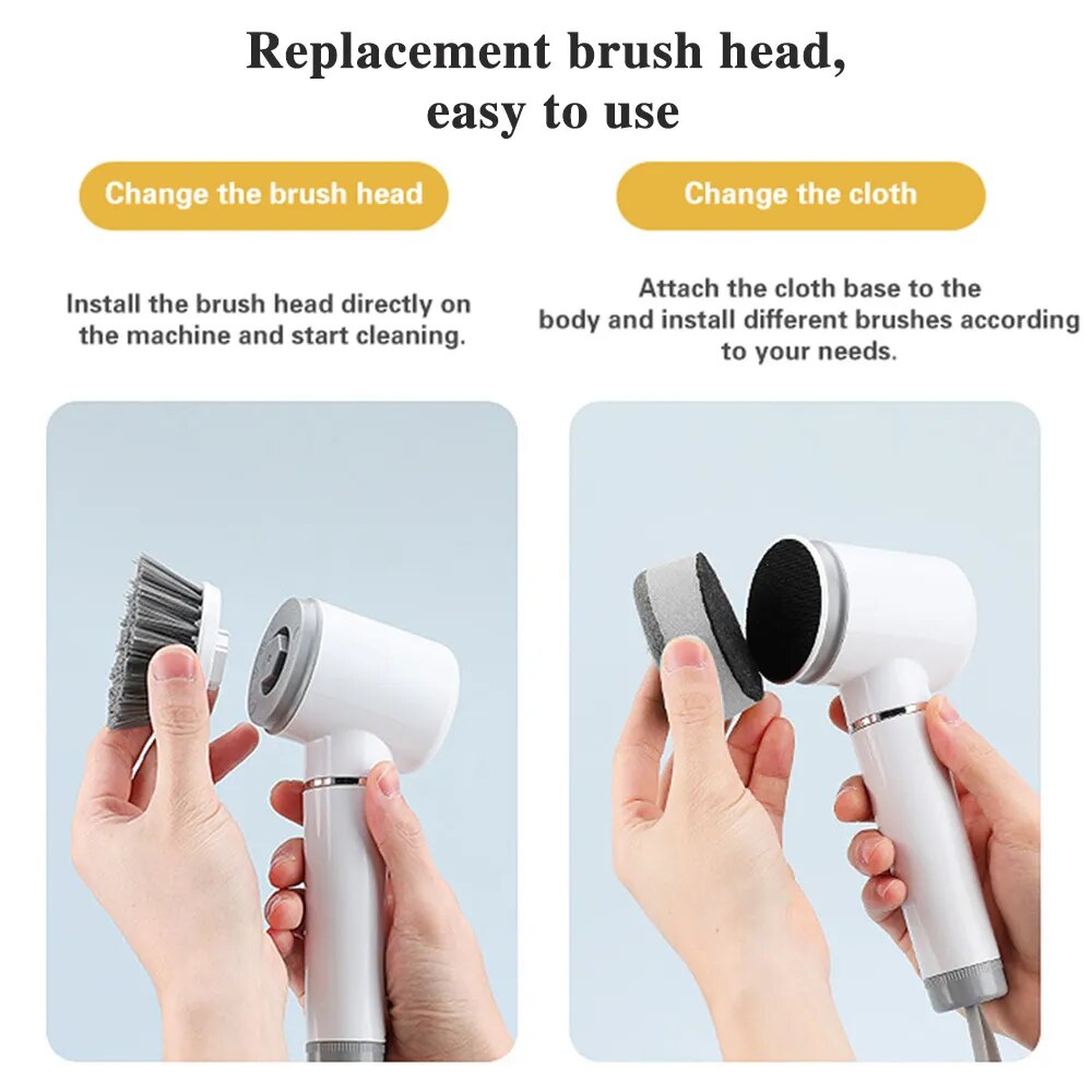 Electric Household Cleaning Brush
