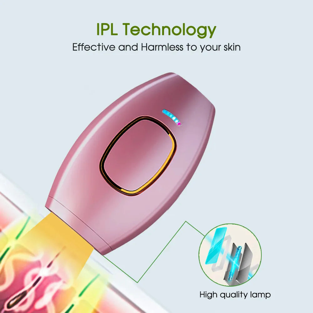  Flash Depilatory Pulses Permanent Laser Epilator