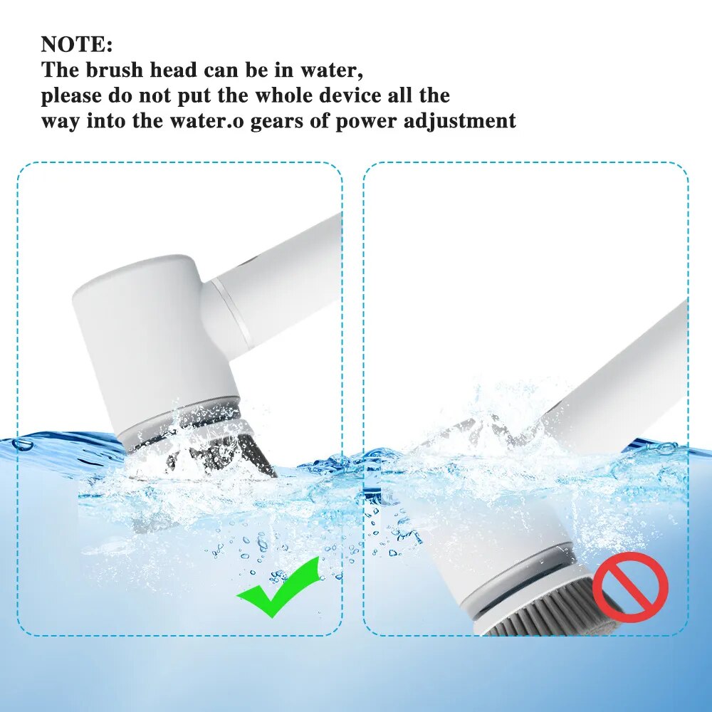 Electric Household Cleaning Brush