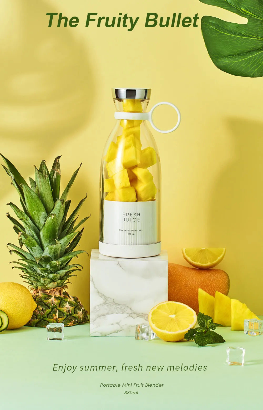 USB Mini Fruit Mixer Juicer
